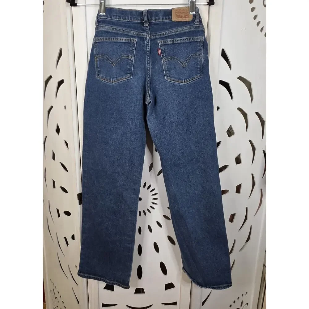 Levis Wide Leg Girls Size Regular Fit Size 16
